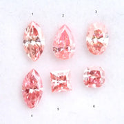 Fancy Pink Lab Grown Diamond Marquise, Pear, Oval, Cushion, Princess Cut Loose Diamond For Fine Jewelry