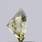 IGI lab grown diamond certificate with grading report and lab grown diamond clarity chart, round brilliant cut diamond, green lab grown diamond 