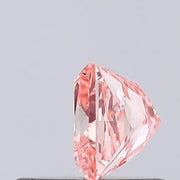 vivid pink colour diamond oval Cut lab grown loose diamond