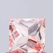 vivid pink colour diamond oval Cut lab grown loose diamond