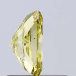  intense yellow colour radiant Cut Fancy Intense Yellow Lab Grown Diamond