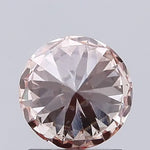 IGI lab grown diamond certificate showing clarity chart and diamond grading report, round lab grown diamond, lab created pink diamond 