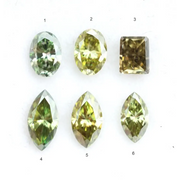 Rare Fancy Color Lab Grown Diamond Mix Shapes Loose Diamonds For Custom Jewelry