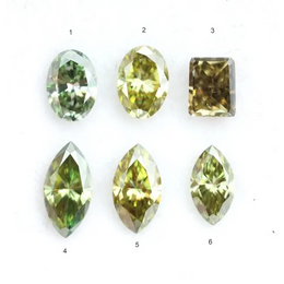 Rare Fancy Color Lab Grown Diamond Mix Shapes Loose Diamonds For Custom Jewelry