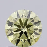 IGI lab grown diamond certificate with grading report and lab grown diamond clarity chart, round brilliant cut diamond, green lab grown diamond 
