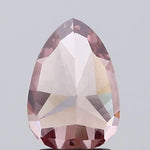 IGI certified lab grown diamond grading report with clarity and color chart details, pear lab grown diamond, intense pink lab grown diamond 