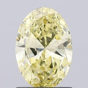 Lab grown diamond report with IGI certification and lab grown diamond grading chart, fancy yellow lab grown diamond, oval cut lab diamond 