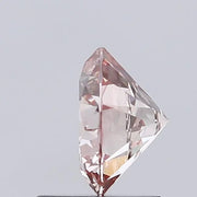 IGI lab grown diamond certificate showing clarity chart and diamond grading report, round lab grown diamond, lab created pink diamond 