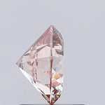 IGI lab grown diamond certificate showing clarity chart and diamond grading report, round lab grown diamond, lab created pink diamond 