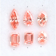 Loose Fancy Pink Diamond Mix Shape Lab Created Diamond For Fine Jewelry Design
