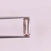 3.23 Ct champagne lab grown diamond elongated criss cut cushion shape, VS clarity loose diamond for custom engagement ring or fine jewelry