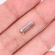3.23 Ct champagne lab grown diamond elongated criss cut cushion shape, VS clarity loose diamond for custom engagement ring or fine jewelry