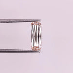 1.89 Ct champagne lab grown diamond with elongated criss cut cushion shape, VS clarity elegant loose diamond for custom engagement ring or fine jewelry