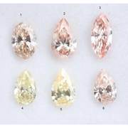 Fancy Color Lab Grown Diamond Mix Shape CVD Loose Stones For Fine Jewelry