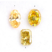 Oval, Radiant Cut Yellow Lab Grown Diamond Loose Lab Created Diamond For Fine Jewelry