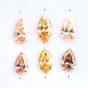 Fancy Color Pear, Marquise Cut Lab Grown Diamond Loose Diamonds For Fine Jewelry Making