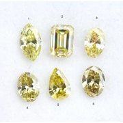 Lab Grown Yellow Diamond Marquise, Pear, Oval, Emerald Cut For Custom Jewelry Design
