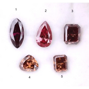 Lab Grown Diamond Fancy Pink, Brown Colored Diamond Radiant, Pear, Marquise Cut Loose Stone For Fine Jewelry