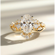 oval solitaire engagement ring with timeless design, unique oval diamond ring