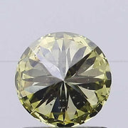  fancy yellow colour diamond round brilliant fancy yellow lab grown diamond