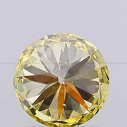 fancy light yellow colour diamond round brilliant fancy light yellow lab grown diamond