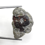 grey & orange rough herkimer diamond rough grey diamond