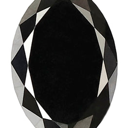 2.98 CT Natural Black Diamond Marquise Cut Loose Diamond
