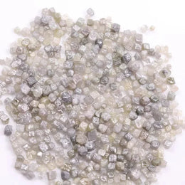 20.00 Ct Uncut Grey Raw Rough Diamond Lot Natural Loose Earth Mined Diamond Lot Use For Custom Jewerly 