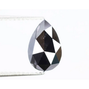 1.97Ct Loose Black Pear Shape Diamond Natural Diamond For Unique Diamond Ring