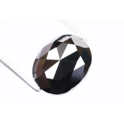 2.13Ct Beautiful Black Oval Cut Diamond Natural Loose Black Diamond Gift For Anniversary Ring