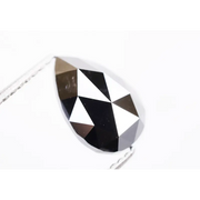 1.97Ct Loose Black Pear Shape Diamond Natural Diamond For Unique Diamond Ring