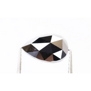 1.97Ct Loose Black Pear Shape Diamond Natural Diamond For Unique Diamond Ring