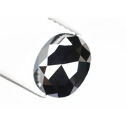 2.13Ct Beautiful Black Oval Cut Diamond Natural Loose Black Diamond Gift For Anniversary Ring