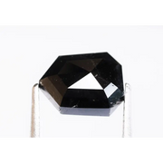 3.48Ct Natural Loose Diamond Fancy Black Color Geometric Shape Diamond For Jewelry