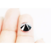 Natural Round Shape Diamond Black Brilliant Cut Loose Diamond For Engagement Ring