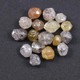2.77 Ct Uncut Loose Rough Raw Diamond Lot Mullti Colored Diamond Lot Loose Irregular Shaped Diamond Use For Custom Jewerly 
