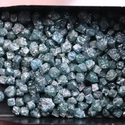 12.34 Ct Blue Rough Diamond Lot Uncut Earth Mined Diamond Lot Use For Jewerly 