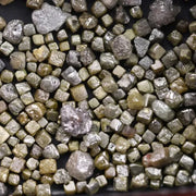 15.47Ct Natural Green & Gray Rough Diamond, Loose Green & Gray Color Raw Uncut Diamond For Unique Jewelry Desings