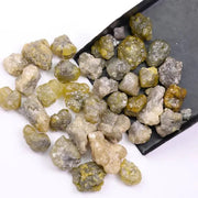 9.30 Ct Yellow Brown Colored Diamond Lot Irregular Shaped Diamond Lot Use For Custom Jewerly 