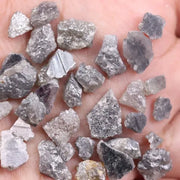 4.52 Ct Grey Raw Rough Diamond Lot Loose Uncut Diamond Lot Earth Mined Diamond Use For Custom Jewerly 