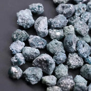 10.20 Ct Blue Rough Diamond Lot Earth Mined Diamond Lot Irregular Shape Diamond Lot Use For Jewerly 