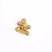 0.65 Ct Yellow Rough Diamnd Lot Yellow Looose Raw Diamond Earth Mined Diamond Use For Jewerly 