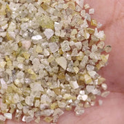 7.61 Ct White Raw Rough Diamond Lot Loose Uncut Rough Raw Diamond Use For Custom Jewerly