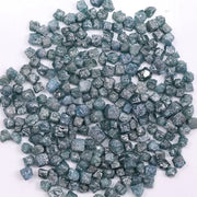 12.34 Ct Blue Rough Diamond Lot Uncut Earth Mined Diamond Lot Use For Jewerly 