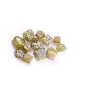 1.10 Ct Yellow Rough Raw Colored Diamond Lot Uncut Raw Rough Diamond Lot Use For Custom Jewerly 