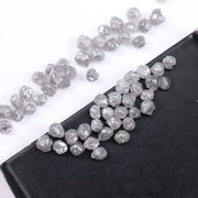 1.74 Ct Grey Colored Diamond Raw Rough Diamond Lot Earth Mined Diamond Lot Use For Jewerly 