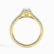 oval cut lab grown diamond engagement ring Women Diamond Ring 
