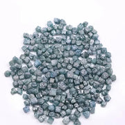 12.34 Ct Blue Rough Diamond Lot Uncut Earth Mined Diamond Lot Use For Jewerly 