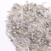 20.00 Ct Uncut Grey Raw Rough Diamond Lot Natural Loose Earth Mined Diamond Lot Use For Custom Jewerly 
