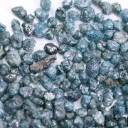 15.00 Blue Rough Raw Diamond Lot Irrgular Shaped Diamond Lot Uncut Raw Rough Diamond Use For Jewerly 